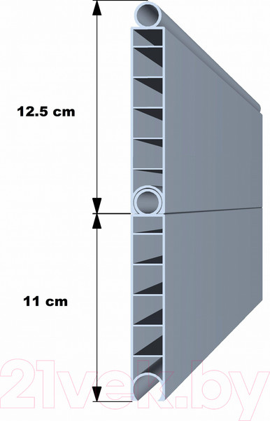 Изображение товара Грядка модульная Гаспадыня Базовая 200x80x12.5