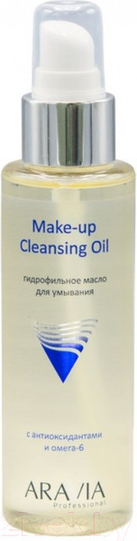 Изображение товара Гидрофильное масло Aravia Professional Make-Up Cleansing Oil с антиоксидантами и омега-6 (110мл)