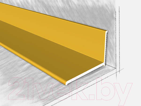 Изображение товара Профиль декоративный КТМ-2000 2212-616 Т 1.8м (дуб ваниль)