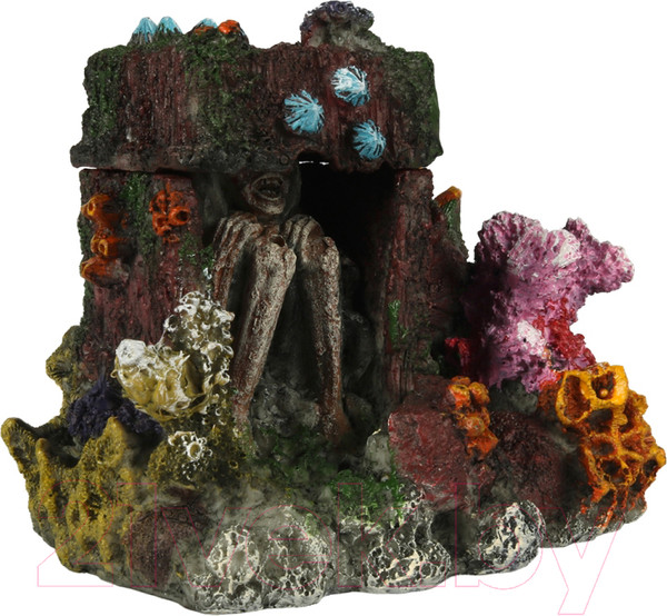 Изображение товара Декорация для аквариума Aqua Della Скелет в дереве / 234/448892