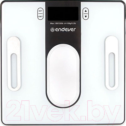 Изображение товара Напольные весы электронные Endever Aurora 553 (голубой)