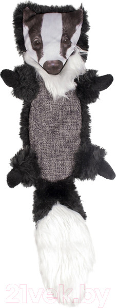 Изображение товара Игрушка для собак Duvo Plus Лесной друг Енот / 11527/DV (черный/белый)