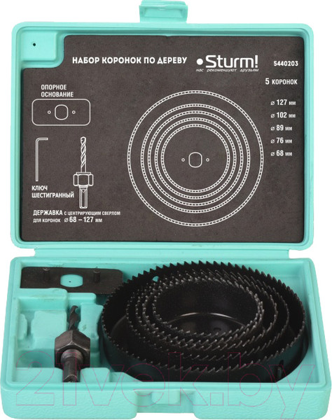 Изображение товара Набор коронок Sturm! 5440203