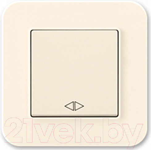 Изображение товара Выключатель Gunsan Eqona 01401200-150135 (кремовый)