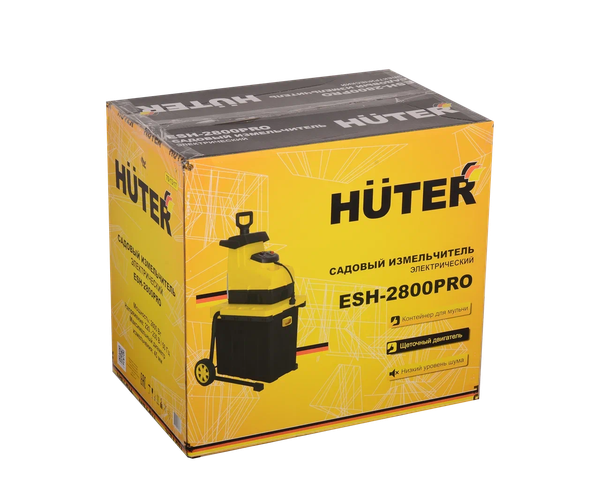 Изображение товара Садовый измельчитель электрический Huter ESH-2800PRO (70/13/17)