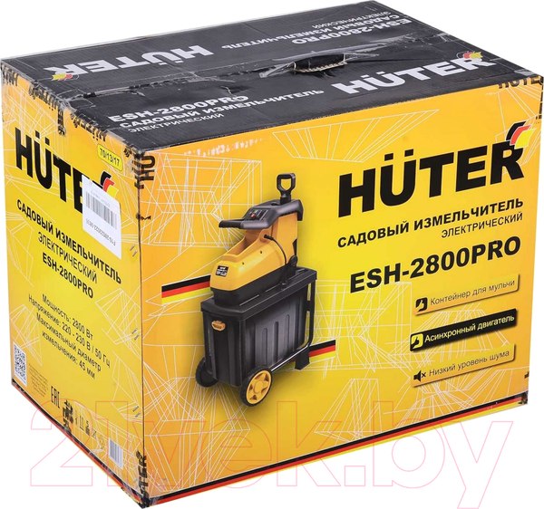 Изображение товара Садовый измельчитель электрический Huter ESH-2800PRO (70/13/17)