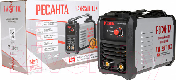 Изображение товара Инвертор сварочный Ресанта САИ-250Т Lux (65/72)