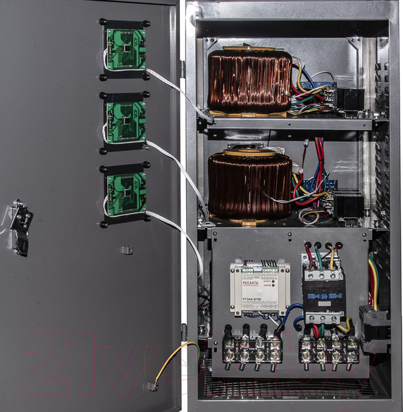 Изображение товара Стабилизатор напряжения Ресанта АСН-30 000/3-Ц (63/4/18)