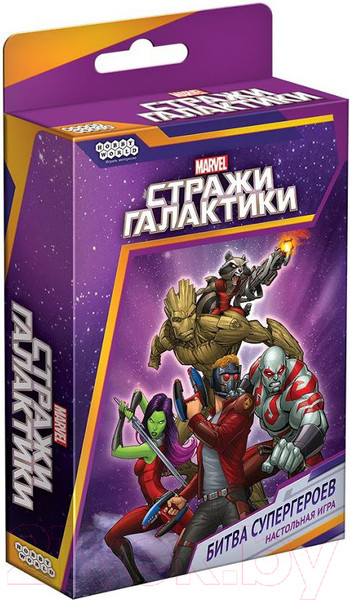 Изображение товара Настольная игра Мир Хобби Стражи Галактики. Битва супергероев / 915195