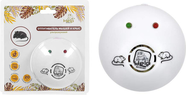 Изображение товара Ультразвуковой отпугиватель Help 80403