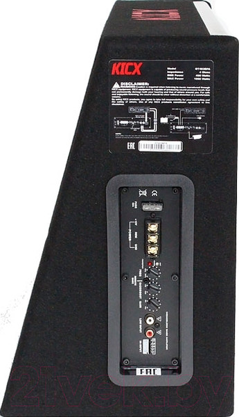 Изображение товара Корпусной активный сабвуфер Kicx GT403BPA