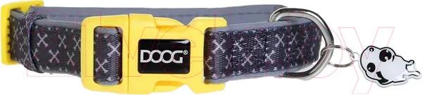 Изображение товара Ошейник DOOG Odie / COLGYC-XS (серый/желтый)