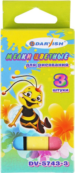 Изображение товара Набор мела канцелярского Darvish DV-5743-3