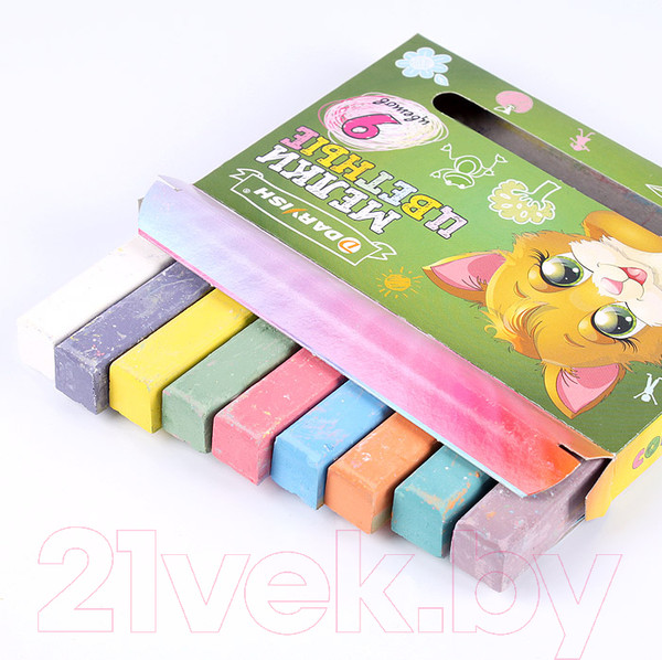 Изображение товара Набор мела канцелярского Darvish DV-5743-9