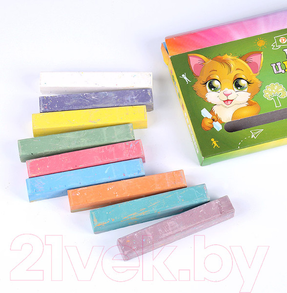 Изображение товара Набор мела канцелярского Darvish DV-5743-9