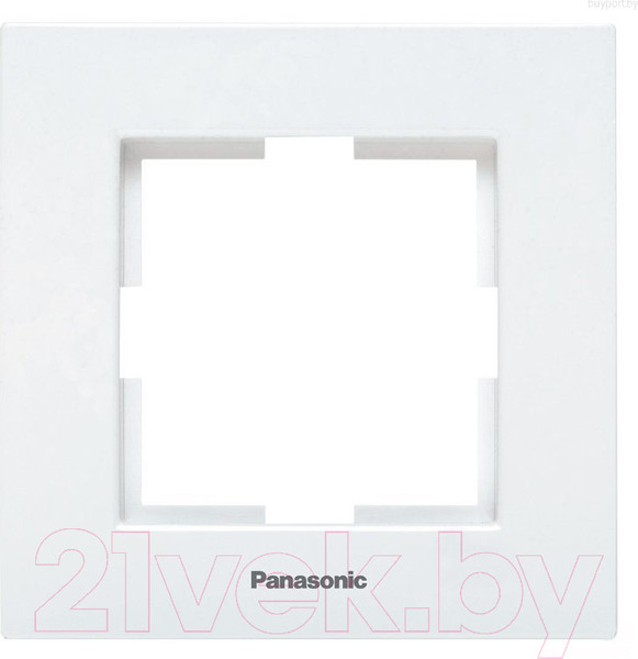 Изображение товара Рамка для выключателей и розеток Panasonic Karre Plus WKTF08012WH-BY