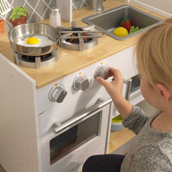Изображение товара Детская кухня KidKraft Давай играть / 53395-KE (серый)