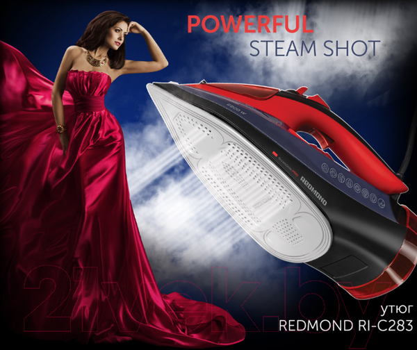 Изображение товара Утюг Redmond RI-C283 (красный)