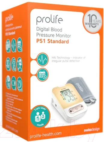 Изображение товара Тонометр Prolife PS1 Standard