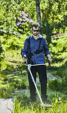 Изображение товара Триммер аккумуляторный Greenworks GD40BCB (2105707UB)