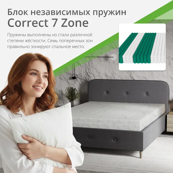 Изображение товара Матрас EOS Аспект 7 180x180 (жаккард)