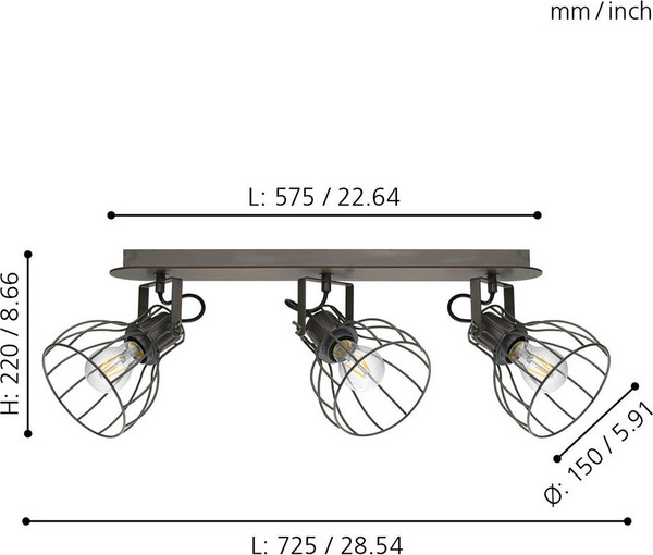 Изображение товара Спот Eglo Sambatello 98136