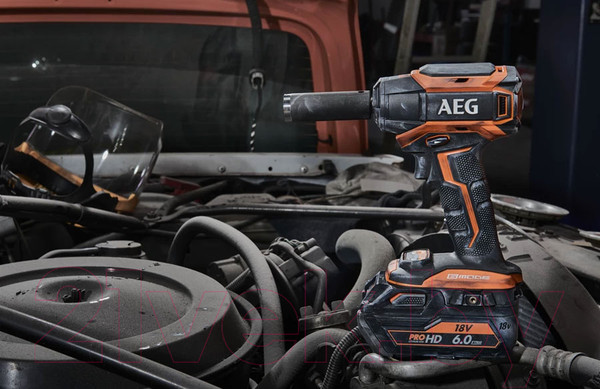 Изображение товара Профессиональный гайковерт AEG Powertools BSS18C12ZB6-0 (4935472012)
