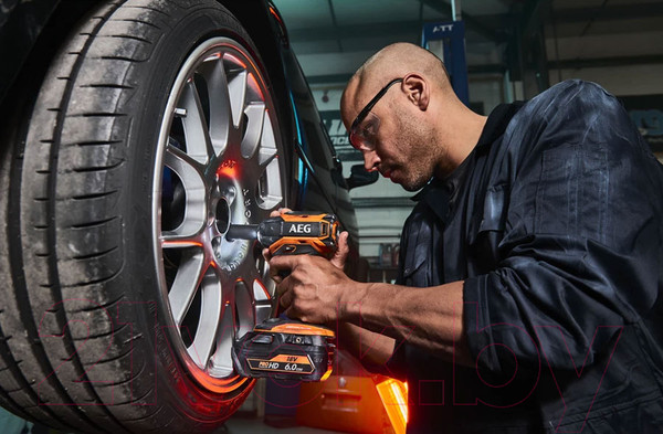 Изображение товара Профессиональный гайковерт AEG Powertools BSS18C12ZB6-0 (4935472012)
