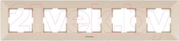 Изображение товара Рамка для выключателей и розеток Panasonic Arkedia WMTF08052BG-BY