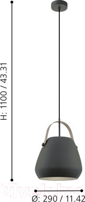 Изображение товара Потолочный светильник Eglo Bendall 98349