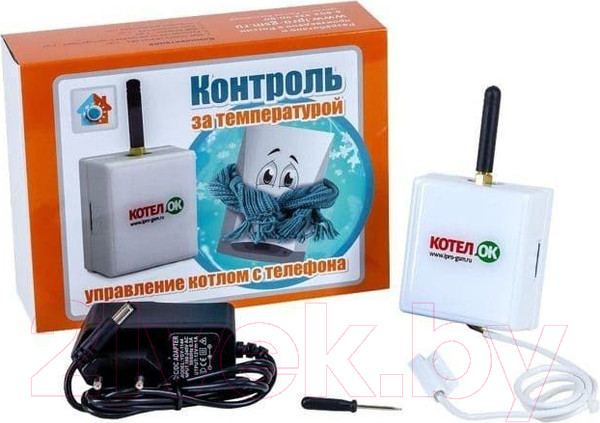 Изображение товара Беспроводной контроллер отопительный ИПРо Котел.ОК GSM