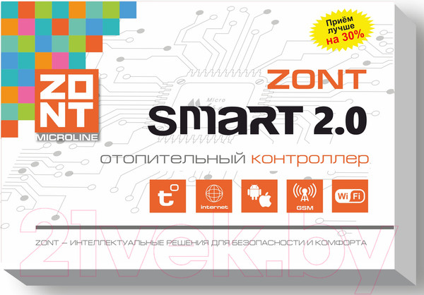 Изображение товара Термостат для климатической техники Zont Smart 2.0 744 / ML00004479