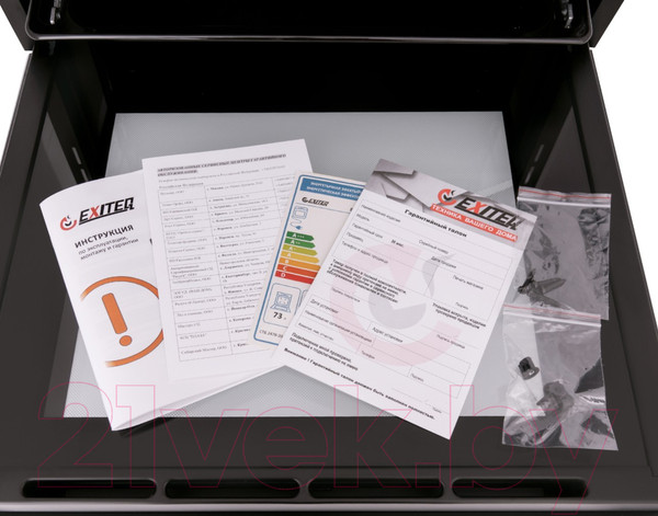 Изображение товара Электрический духовой шкаф Exiteq EXO-105 (черный)