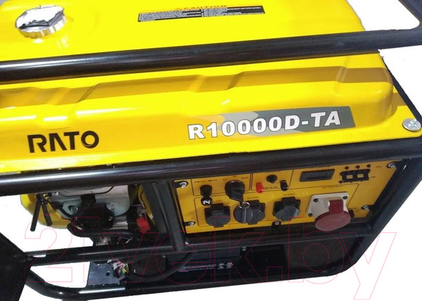 Изображение товара Бензиновый генератор Rato R10000D-TA