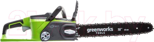 Изображение товара Пила цепная аккумуляторная Greenworks GD40CS15 бесщеточная 40V 35см / 2005707 (без АКБ и ЗУ)