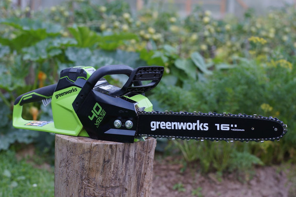 Изображение товара Пила цепная аккумуляторная Greenworks GD40CS18 (2005807UA)
