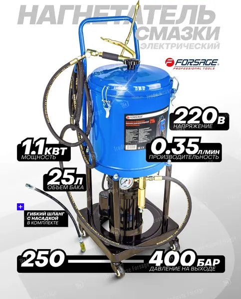 Изображение товара Нагнетатель смазки Forsage F-HG-69230