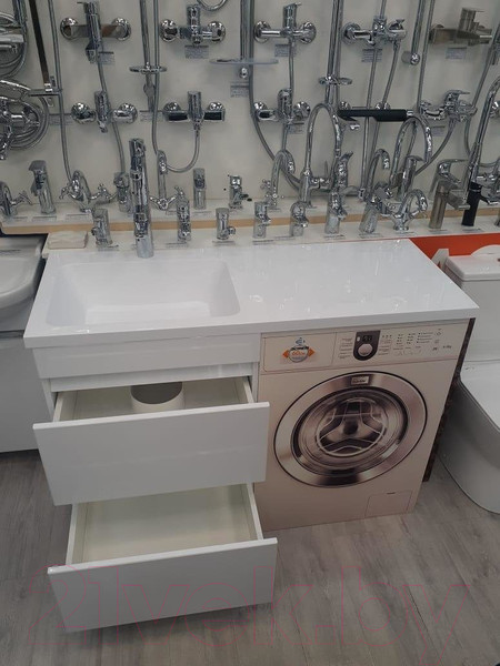 Изображение товара Тумба с умывальником Emmy Джерси 120 L