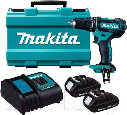 Изображение товара Профессиональная дрель-шуруповерт Makita DHP482SYE