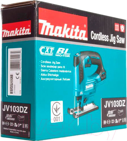 Изображение товара Профессиональный электролобзик Makita JV103DZ