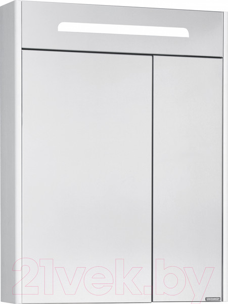 Изображение товара Шкаф с зеркалом для ванной Акватон Сильва 60 (1A216202SIW70)