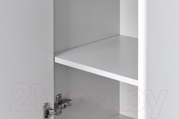 Изображение товара Шкаф-полупенал для ванной Акватон Сильва 1A215703SIW7L (дуб полярный)