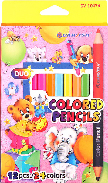 Изображение товара Набор цветных карандашей Darvish DV-10476 (12шт)