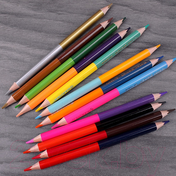 Изображение товара Набор цветных карандашей Darvish DV-10476 (12шт)