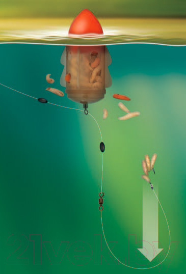 Изображение товара Кормушка рыболовная Trabucco Airtek Feeder 220 / 140-62-220