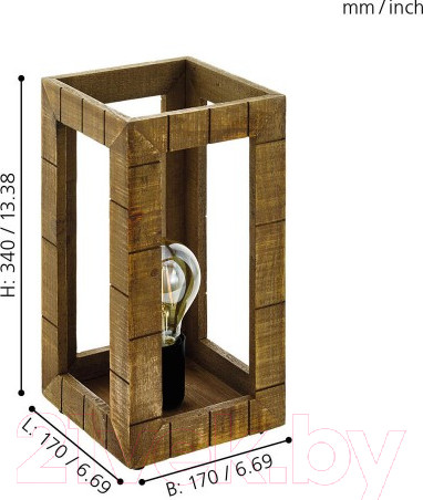 Изображение товара Прикроватная лампа Eglo Takhira 43016