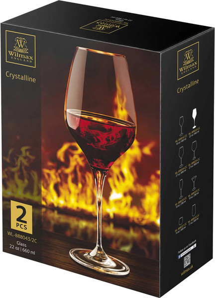 Изображение товара Набор бокалов Wilmax WL-888043/2C