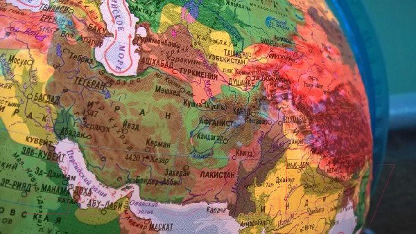 Изображение товара Глобус Globen Двойная карта рельефный с подсветкой / Ке022500195