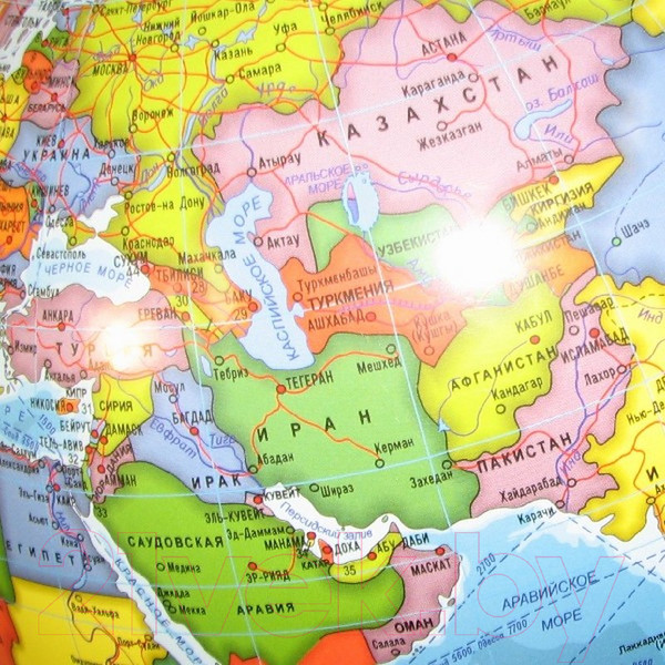 Изображение товара Глобус Globen Политический Классик Евро с подсветкой / Ве012500255