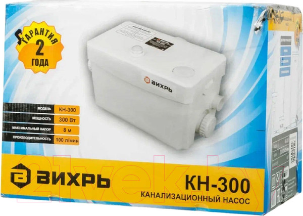 Изображение товара Канализационная установка Вихрь КН-300 (68/9/1)